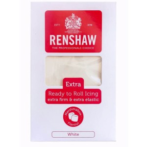 Pasta di zucchero Extra Bianca Renshaw Gusto Marshmallow (1 kg)