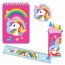 5 set di cancelleria Unicorn Rainbow Stationery Set di cancelleria Unicorn Rainbow