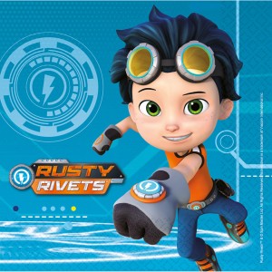 20 Tovaglioli Rusty Rivets