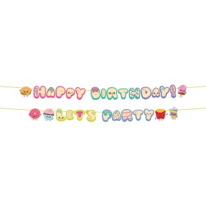 Ghirlande di lettere per feste Kawaii
