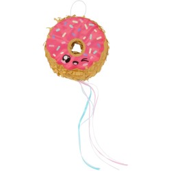 2 Mini-Piñata a strappo a tema ciambella e gelato, festa Kawaii. n°1