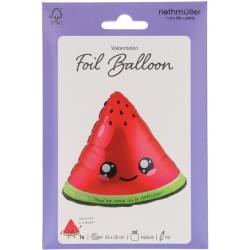 Palloncino in alluminio a elio Anguria Kawaii Party � 60 cm. n�1