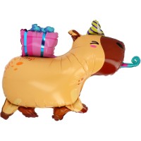 Palloncino in alluminio a elio Capibara Kawaii Party � 69 cm