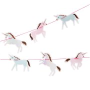 Ghirlanda Mini Unicorni Pastello/Iridescentei (2 m)