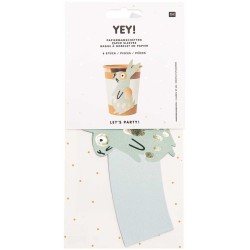 8 decorazioni per tazze di coniglio - verde menta. n°3