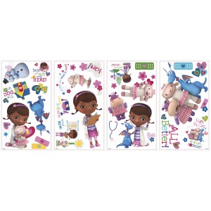 27 adesivi murali Dott.ssa Peluche