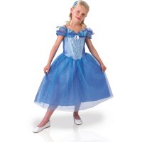 Travestimento Lusso imbottito Cenerentola movie - taglia 5-6 anni