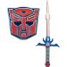 Kit spada e scudo Optimus Prime Transformers 5. n°1