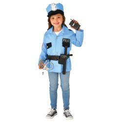 Kit Travestimento Polizia 5-8 anni. n1