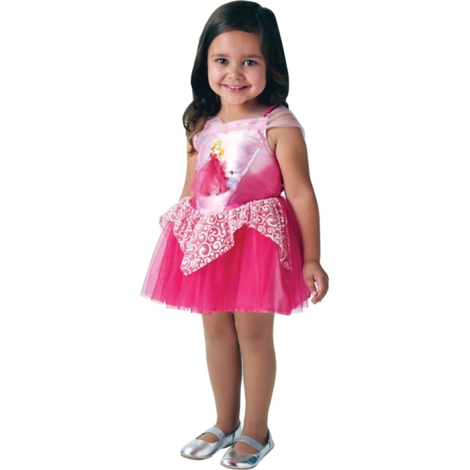 Costume Disney Principessa Ballerina Aurora Taglia 3-6 anni 