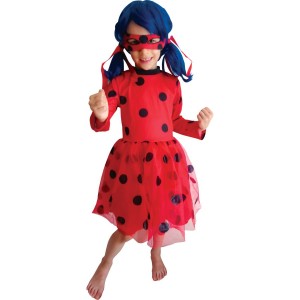 Travestimento Vestito tutu Lady Bug Miracolous 5-8 anni