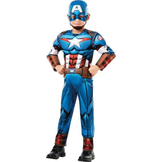 Costume lusso Capitan America 