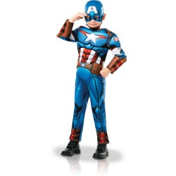 Costume lusso Capitan America. n1