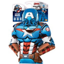 Costume lusso Capitan America. n3