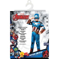 Costume lusso Capitan America. n4