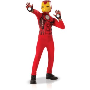 Costume Iron Man classico + Guanti