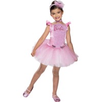 Travestimento Barbie Principessa Paillettes Taglia 3-4 anni