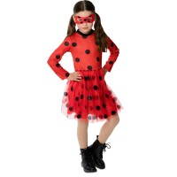 Abito Tut Miraculous Ladybug Taglia 5-8 anni