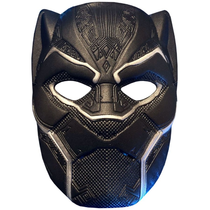 Maschera della pantera nera - plastica 