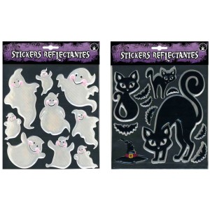 Adesivi riflettenti di Halloween