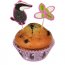 Kit 24 Pirottini e decorazioni per cupcake Signor Tasso