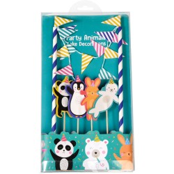 Kit decorazioni per torte Panda Party. n1