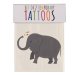 2 Tatuaggi di elefanti e balene. n°1