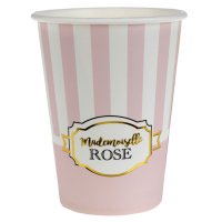 10 Bicchieri Mademoiselle Baby Rosa