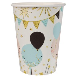 Scatola per feste con glitter e palloncini. n2