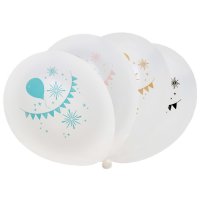 Contiene : 1 x 8 Palloncini Glitter e palloncini