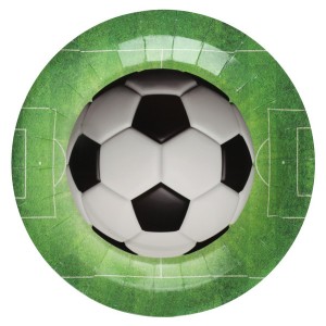 10 Piatti Calcio verde