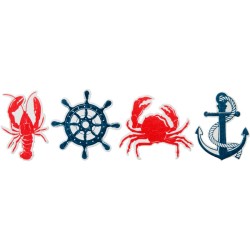 Grande scatola per feste al mare. n5