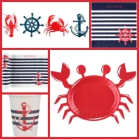 Grande scatola per feste al mare