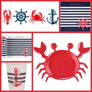 Grande scatola per feste al mare