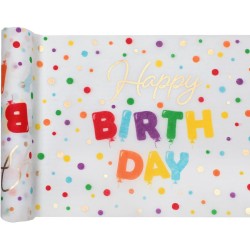 Grande scatola per feste con palloncini di buon compleanno. n3