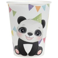 10 bicchieri Baby Panda
