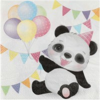 20 tovaglioli Baby Panda