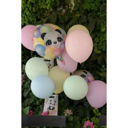 Palloncino in alluminio Baby Panda -  45 cm. n1