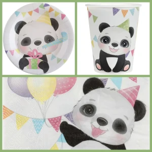 Scatola per feste Baby Panda