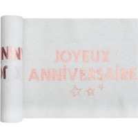 Runner da Tavola Rose Gold � Star di un Giorno