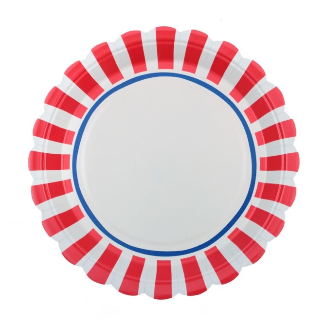 6 Piatti Rossi Dolce Vita 