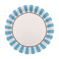 6 Piatti Dolce Vita Azzurri