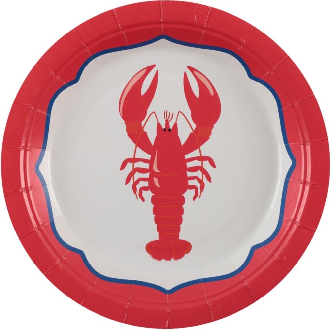 6 Piatti Piccoli Dolce Vita Rossi 