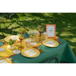 6 Bicchieri Dolce Vita Gialli. n°1