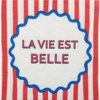 12 tovaglioli rossi Dolce Vita