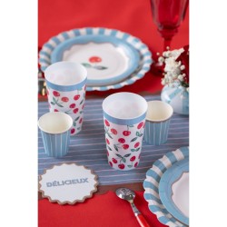 1 Bicchiere Riutilizzabile Dolce Vita Azzurro  Cielo. n�2