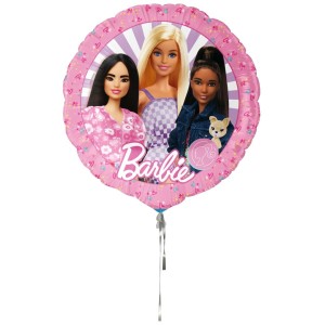 Palloncino Barbie in alluminio ed elio - � 45 cm