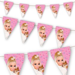 Ghirlanda di bandierine Barbie. n�2