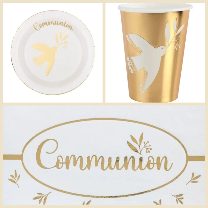 Scatola per la festa di comunione Birdy 