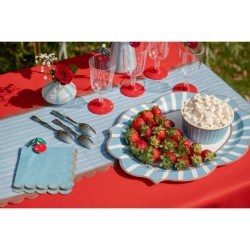 2 vassoi Dolce Vita azzurri. n�1